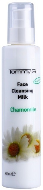 Tommy G Chamomile Line tisztító tej az arcra kamilla kivonattal  200 ml