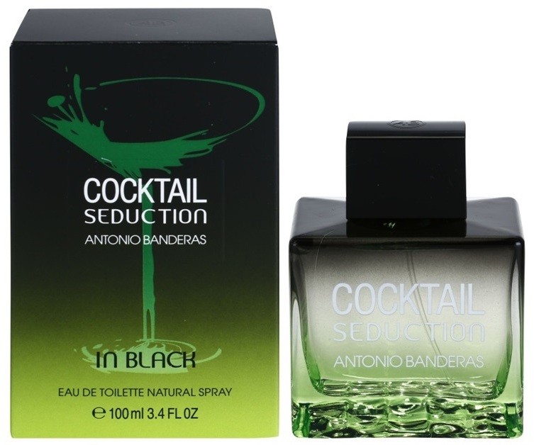 Antonio Banderas Cocktail Seduction Black eau de toilette férfiaknak 100 ml