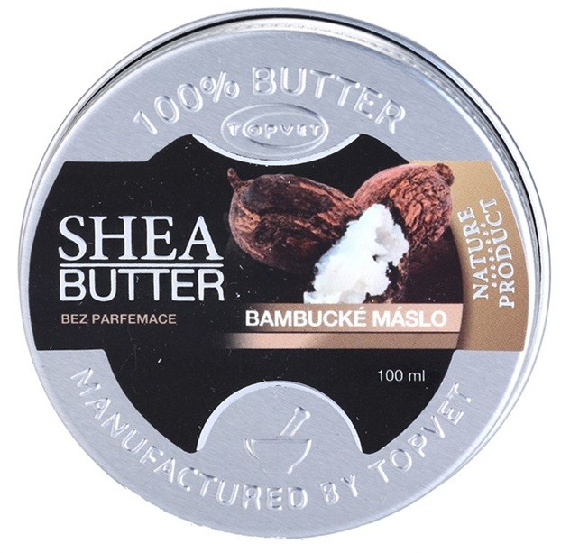 Topvet Shea Butter shea vaj parfümmentes  100 ml