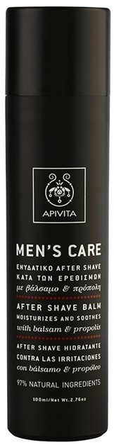 Apivita Men's Care Balsam & Propolis borotválkozás utáni balzsam  100 ml