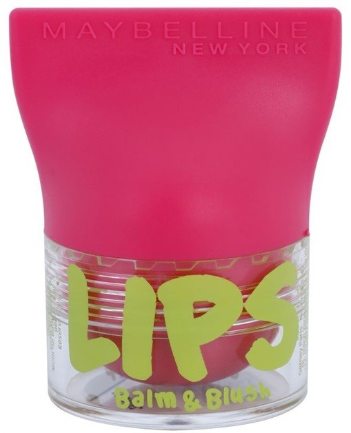 Maybelline Baby Lips Balm & Blush ajakbalzsam és pirosító 2 az 1-ben árnyalat 02 Flirty Pink 3,5 g