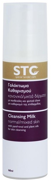 STC Face tisztító tej normál és kombinált bőrre  160 ml