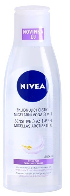 Nivea Face micelláris tisztító víz az érzékeny arcbőrre  200 ml