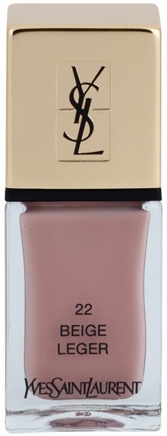 Yves Saint Laurent La Laque Couture körömlakk árnyalat 22 Beige Léger 10 ml