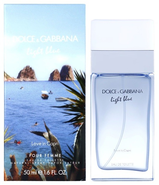 Dolce & Gabbana Light Blue Love in Capri eau de toilette nőknek 50 ml