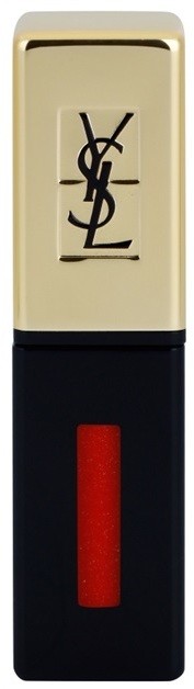 Yves Saint Laurent Vernis À Lèvres hosszan tartó rúzs és ajakfény 2 az 1-ben árnyalat 08 Orange De Chine  6 ml