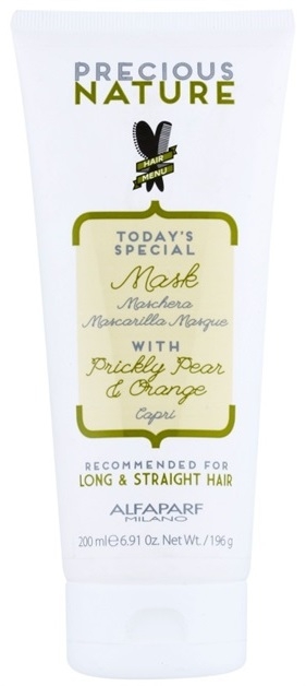 Alfaparf Milano Precious Nature Prickly Pear & Orange kisimító maszk töredezés ellen  200 ml
