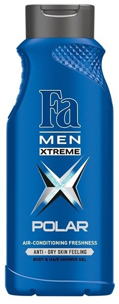 Fa Men Xtreme Polar tusfürdő gél testre és hajra  400 ml
