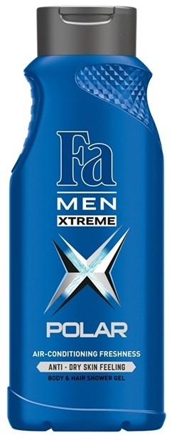 Fa Men Xtreme Polar tusfürdő gél testre és hajra  400 ml