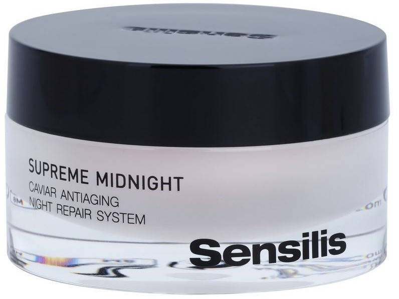 Sensilis Supreme Midnight mélyen regeneráló éjszakai krém ránctalanító hatással  50 ml