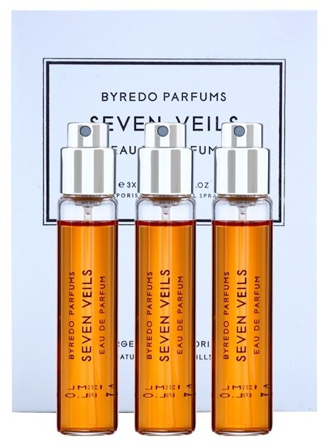 Byredo Seven Veils eau de parfum unisex 3 x 12 ml (3x utántöltő szórófejjel)