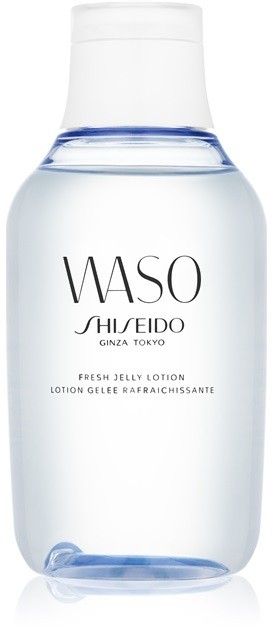 Shiseido Waso Fresh Jelly Lotion nappali és éjszakai ápolás alkoholmentes  150 ml