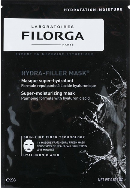 Filorga Medi-Cosmetique Hydra-Filler hidratáló arcmaszk hialuronsavval multipack 12 x 23 g