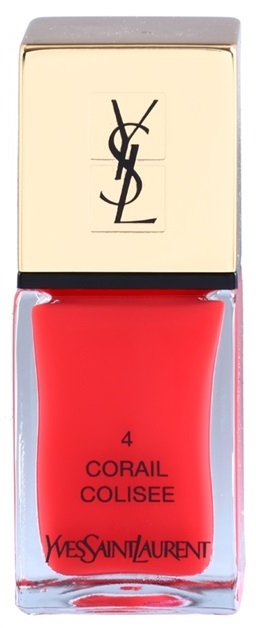 Yves Saint Laurent La Laque Couture körömlakk árnyalat 04 Corail Colisee 10 ml