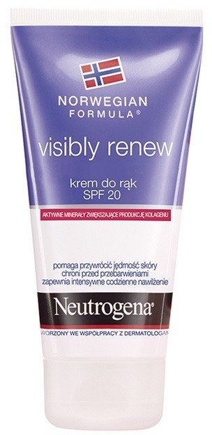 Neutrogena Norwegian Formula® Visibly Renew kézkrém  75 ml