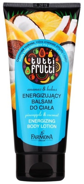 Farmona Tutti Frutti Pineapple & Coconut energizáló testápoló  200 ml