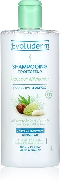 Evoluderm Doucer d Amande ápoló sampon normál hajra  400 ml