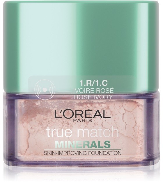 L’Oréal Paris True Match Minerals púderes make-up árnyalat 1.R/1.C Rose Ivory 10 g