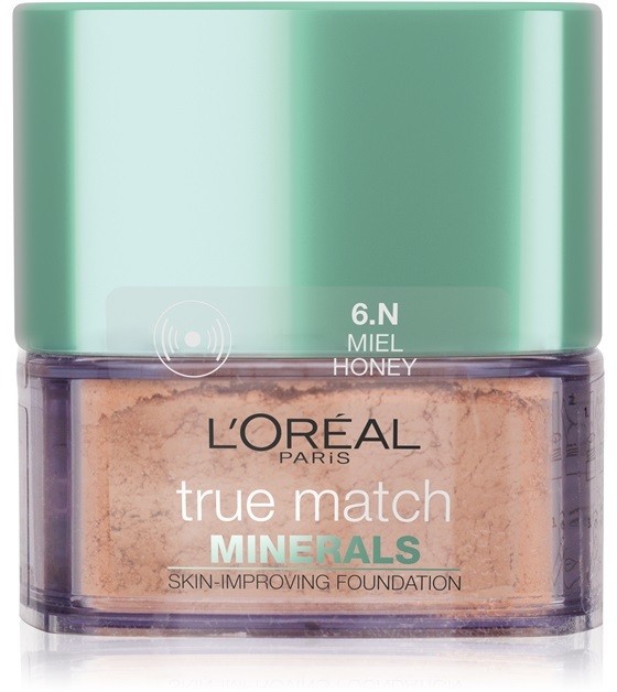 L’Oréal Paris True Match Minerals púderes make-up árnyalat 6.N Honey 10 g