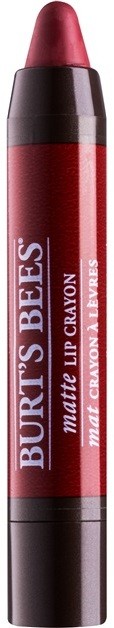 Burt’s Bees Lip Crayon rúzsceruza matt hatással árnyalat 411 Redwood Forrest 3,1 g