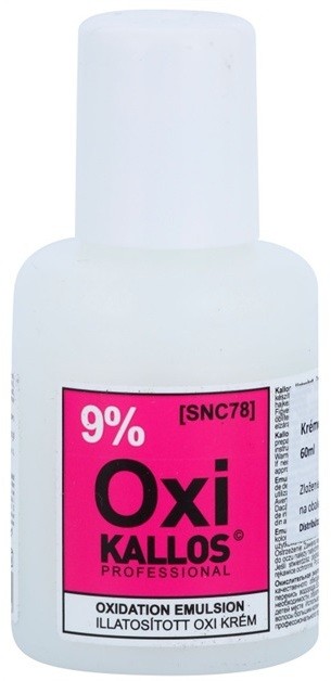 Kallos Oxi peroxid krém 9% professzionális használatra  60 ml