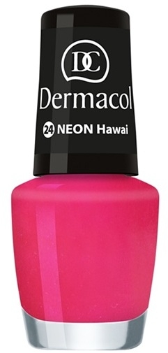 Dermacol Neon neon körömlakk árnyalat 24 Hawai 5 ml