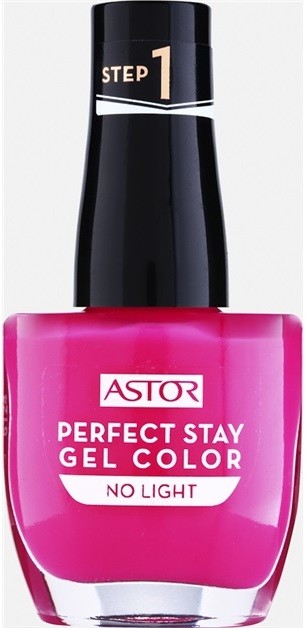 Astor Perfect Stay Gel Color géles körömlakk UV/LED lámpa használata nélkül árnyalat 015 Bouquet 12 ml