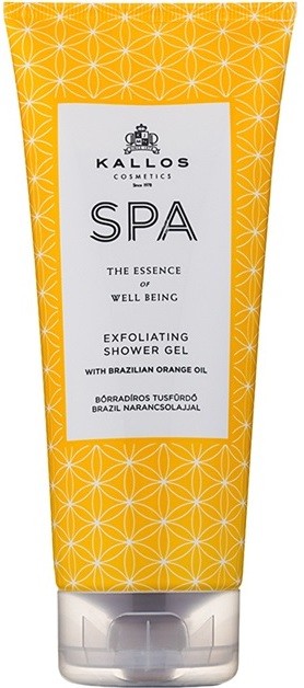 Kallos Spa tusfürdő peeling  200 ml