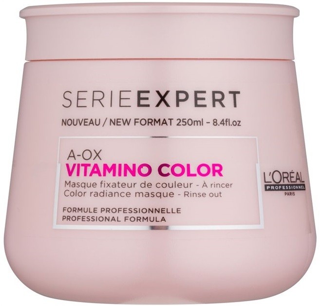 L’Oréal Professionnel Série Expert Vitamino Color AOX tápláló maszk festett hajra  250 ml
