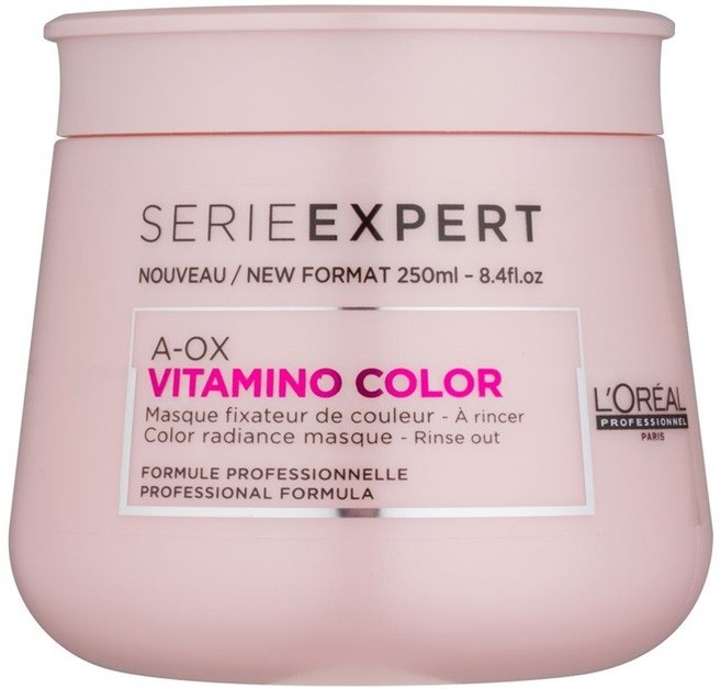 L’Oréal Professionnel Série Expert Vitamino Color AOX tápláló maszk festett hajra  250 ml