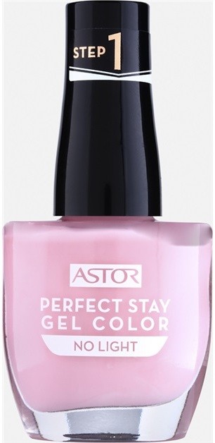 Astor Perfect Stay Gel Color géles körömlakk UV/LED lámpa használata nélkül árnyalat 004 Pink Sunset 12 ml