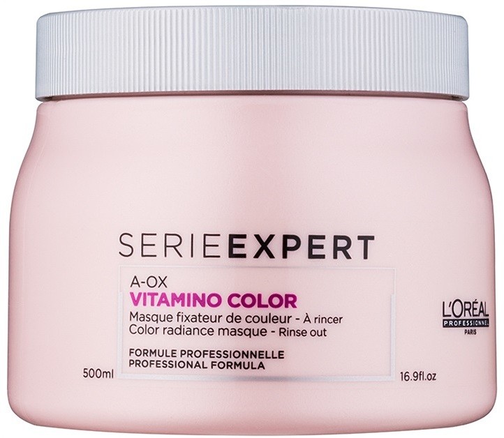 L’Oréal Professionnel Série Expert Vitamino Color AOX tápláló maszk festett hajra  500 ml