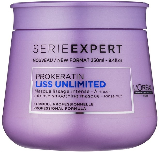 L’Oréal Professionnel Série Expert Liss Unlimited intenzív maszk hajegyenesítésre  250 ml