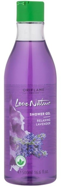 Oriflame Love Nature tusfürdő gél levendula illatú  500 ml