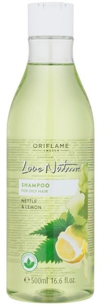 Oriflame Love Nature sampon zsíros hajra  500 ml