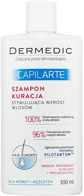 Dermedic Capilarte sampon hajnövesztést serkentő  300 ml