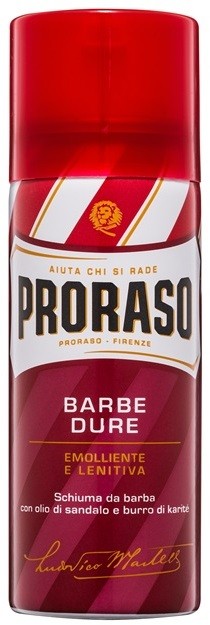 Proraso Red borotválkozási hab az erős bajuszra  50 ml
