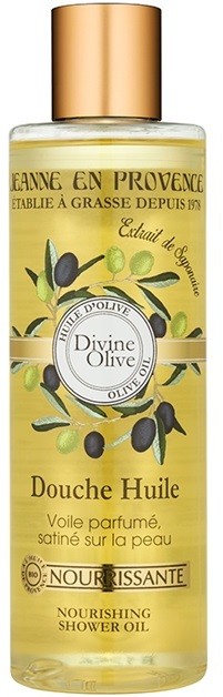 Jeanne en Provence Divine Olive tusoló olaj tápláló hatással  250 ml