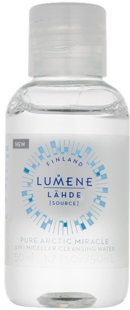 Lumene Lähde [Source of Hydratation] micelláris tisztító víz minden bőrtípusra, beleértve az érzékeny bőrt is  50 ml