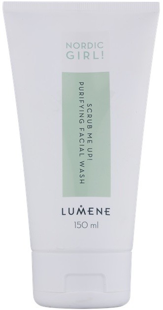 Lumene Nordic Girl! Scrub Me Up! peeling tisztító gél a bőrhibákra  150 ml