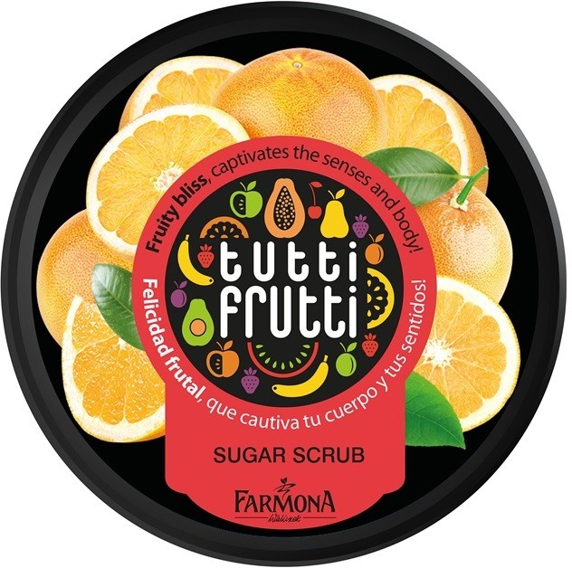 Farmona Tutti Frutti Grapefruit testpeeling cukorral  160 g