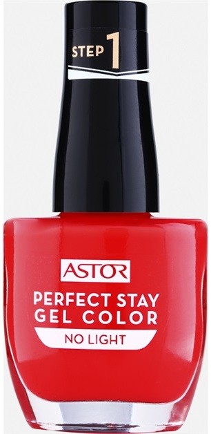 Astor Perfect Stay Gel Color géles körömlakk UV/LED lámpa használata nélkül árnyalat 010 Out To Party 12 ml