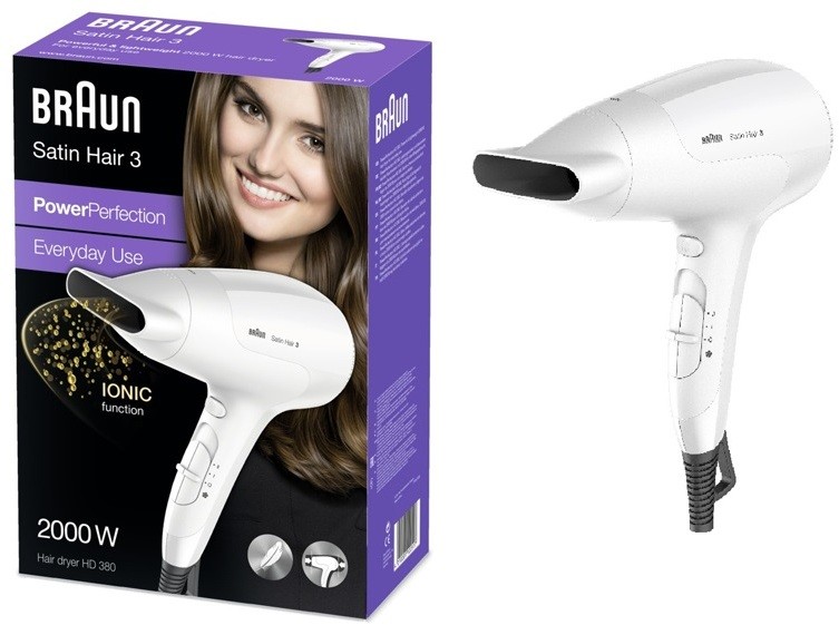 Braun Satin Hair 3 HD 380 hajszárító
