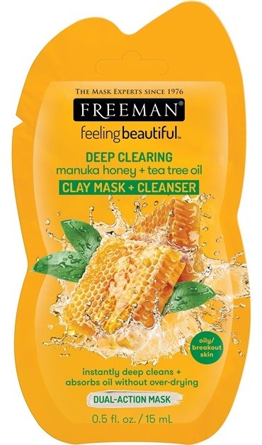 Freeman Feeling Beautiful tisztító agyagos arcmaszk  15 ml
