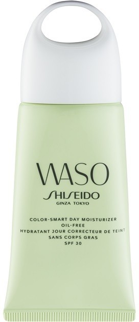 Shiseido Waso Color-Smart Day Moisturizer tónusegyesítő hidratáló nappali krém nem tartalmaz olajat  50 ml