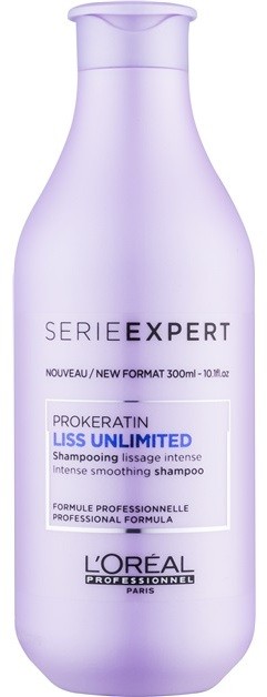 L’Oréal Professionnel Série Expert Liss Unlimited kisimító sampon hajra a rakoncátlan és töredezett hajra  300 ml