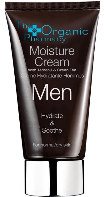 The Organic Pharmacy Men hidratáló arckrém normál és száraz bőrre  75 ml
