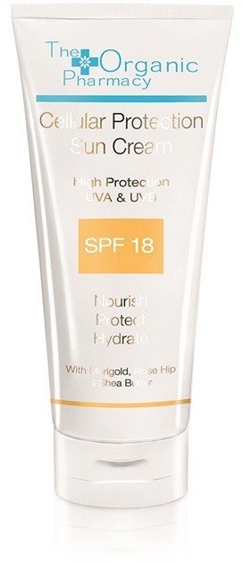 The Organic Pharmacy Sun napozókrém SPF 18  100 ml