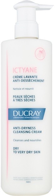 Ducray Ictyane tisztító krém Száraz, nagyon száraz bőrre  400 ml