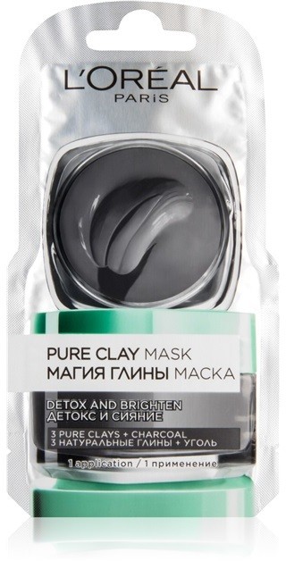 L’Oréal Paris Pure Clay detoxikációs maszk  6 ml